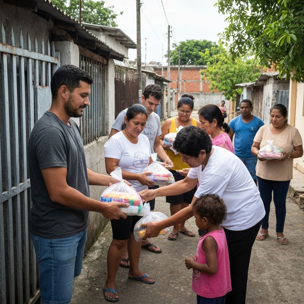খাদ্য বিতরণ